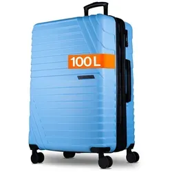 cocoono Hartschalen-Trolley Larnaka – 4 Rollen für müheloses Reisen - Hartschalenkoffer mit robuster ABS-Konstruktion, 4 Rollen für einfache Manövrierbarkeit und integriertem TSA-Schloss für maximale Sicherheit.