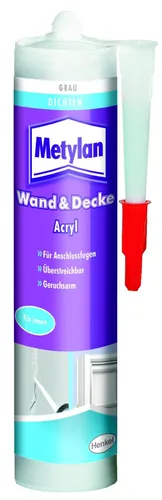 Metylan Wand- und Deckenacryl 300ml grau TOP WOW