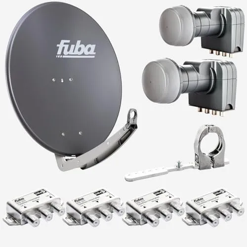 Fuba Sat Anlage 4 Teilnehmer von Fuba