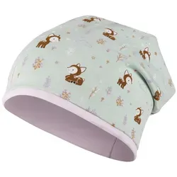 Smarilla Jerseymütze Beanie Übergangsmütze Stoffmütze grün 50/52