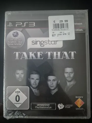 SingStar Take That für PS3 - Neu - Partyspiel für Sony PlayStation 3, ideal für unvergessliche Karaoke-Abende mit Freunden und Familie. Altersfreigabe: 0, Format: PAL.
