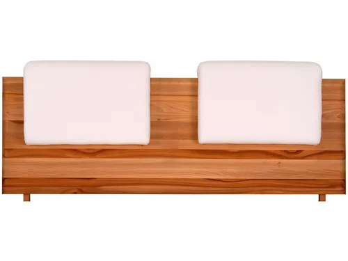 fornera f30 2er Set Steckkissen - Polsterkissen für Bettkopfteil - Kopfenden: Universelle Steckkissen aus Kunstleder, passend für alle Kopfteile bis 5 cm, sorgen für modernen Komfort beim Lesen oder Frühstück im Bett.