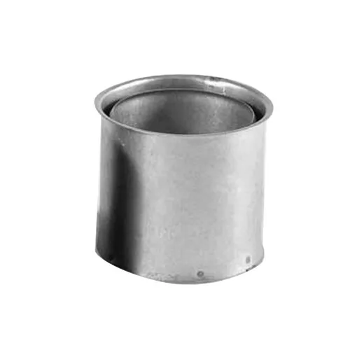 Wandfutter doppelt FAL Doppelwandfutter 1mm x Ø 100mm Stärke 0,6mm
