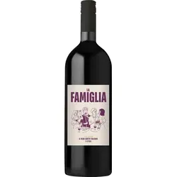18er Set La Famiglia Vino Rosso 1 Liter - Versandkostenfrei!