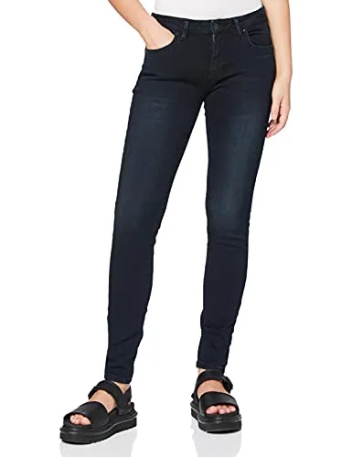 LTB Jeans Damen Nicole Skinny Jeans - Blau (Parvin Wash 51272) W30/L30 - Modische Skinny Jeans für Damen mit mittlerer Leibhöhe, ideal für den Sneaker-Trend. Hochwertige Denimhose aus eigener Produktion in der Türkei, die deine Silhouette perfekt betont.