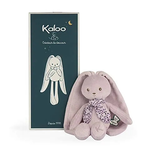 Kaloo Lapinoo Kaninchen Rosa (37444999) - Weiches Plüschtier für Babys, ideal zum Kuscheln und Spielen, fördert die Sinne und das Wohlbefinden.