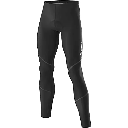 Löffler Evo Elastische Fahrradtights Herren schwarz - Lange Radsport-Hosen für Herren, mit flachen Nähten und elastischem Material für optimale Wärmefunktion und hohe Bewegungsfreiheit.