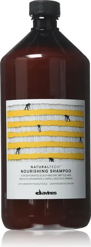 Davines Natural Tech Nourishing Shampoo 1000 ml - Feuchtigkeitsspendendes Shampoo für sprödes Haar, ideal für Damen. 1000 ml Pflege von Davines für einen strahlenden Look.