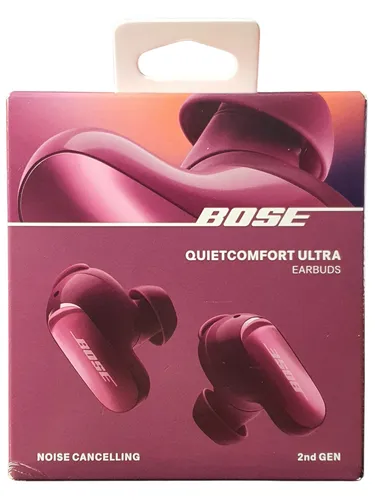 Bose QuietComfort Ultra Earbuds (2. Generation) Rot - Kopfhörer mit CustomTune Technologie für perfekten Klang und erstklassiges Noise Cancelling. Erlebe Musik wie bei einem Live-Auftritt oder nutze den Aware Modus für Umgebungsgeräusche.