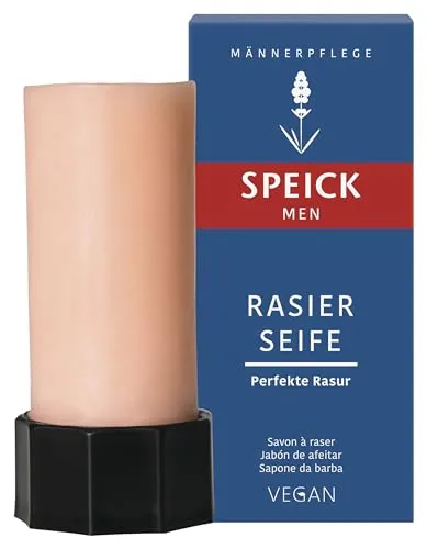 Speick Men Rasierseife – Für normale & empfindliche Haut, hautfreundlich & feuchtigkeitsspendend, 2x50 g