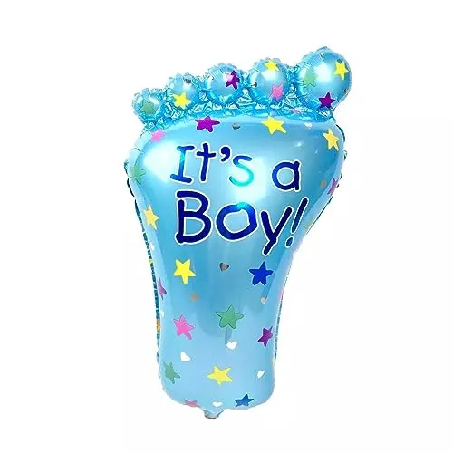 Folienballon Baby Boy, Fuß