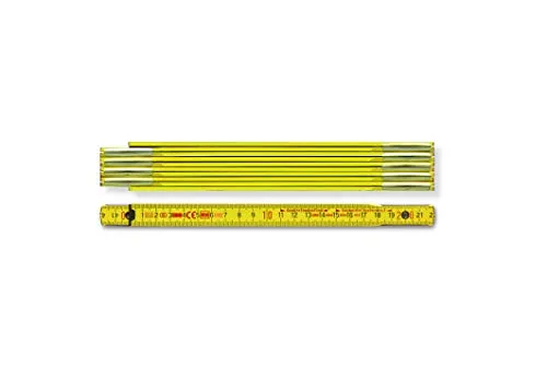 BMI Holzgliedermaßstab 9002 – 10 Stück, 2 m