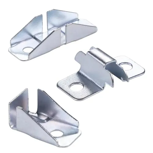 BOOMET Aufsteckhalter für Regalhalter · Twin Verbinder 12 Stück · Stabilisierung von Regalböden · Regalboden Halter · Regalverbinder · Steckregalsystem · Regalbodenträger