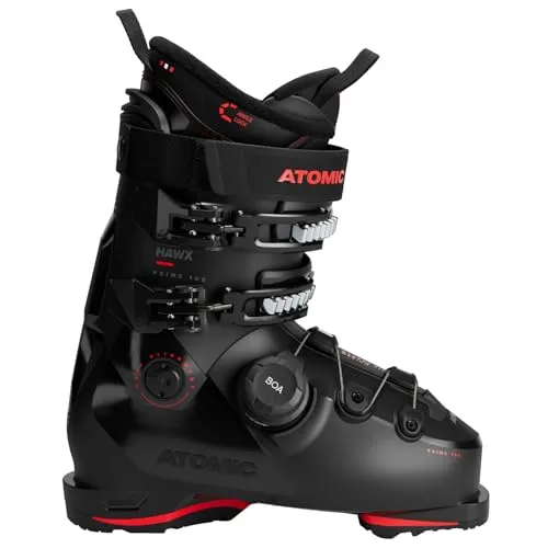 ATOMIC HAWX Prime 100 BOA Skischuhe in Schwarz/Rot von Atomic