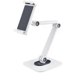 StarTech.com Einstellbarer Tablet Tischständer - Ergonomische Wandhalterung - Ständer für Tablets, schwenkbar und höhenverstellbar bis 47 cm, ideal für POS, Klassenzimmer und mehr. Unterstützt Tablets von 5