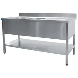 SARO Spültisch mit 2 Becken, 1200 mm