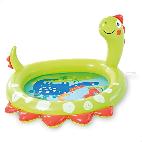 Intex Dinosaurier-Spritzbecken (58437NP) - Swimmingpools, lustiges Design mit Dinosaurier-Thema für unvergesslichen Badespaß im Garten.