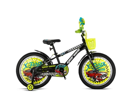 Zoll Kinder Jungen Fahrrad GRN26-008 Schwarz 20 Zoll - Robustes 20 Zoll Kinderfahrrad mit gepolstertem Sattel und stabilen Leichtmetallrädern. Ideal für Kinder von 6-8 Jahren, ausgestattet mit Handbremsen und Schutzblechen für sicheres Fahren.