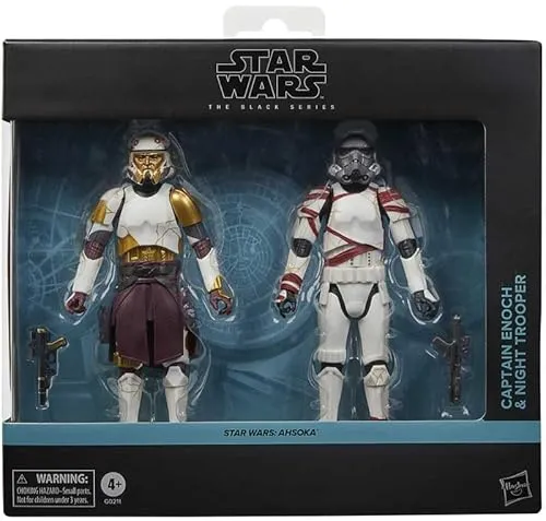 Star Wars The Black Series Captain Enoch & Night Trooper, Ahsoka Sammelfigur, 15,2 cm, 2er-Pack