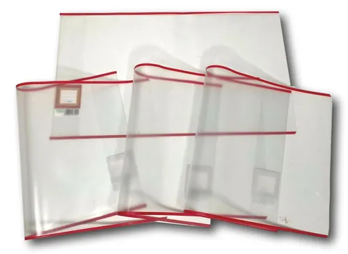 HERMA Buchumschlag 245x440 mm Transparent – Robuster Heftschoner