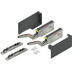 Vasalat - Blum Kraftspeicher Set Lf 3200-9000 Mit Befestigung & Abdeckung Tiefgrau