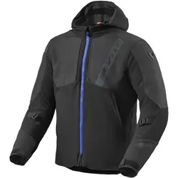 Revit Potential GTX wasserdichte Motorrad Textiljacke, schwarz-grau, Größe L für Männer