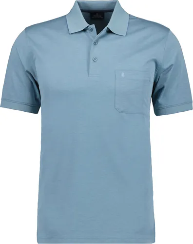 RAGMAN Herren Kurzarm Softknit Poloshirt XX-Large, Grün-320 in türkis von RAGMAN