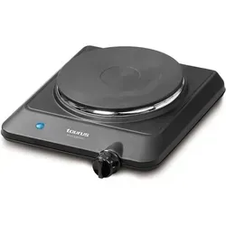 TAURUS Elektroherd Single 1500W - Schwarz/Silber