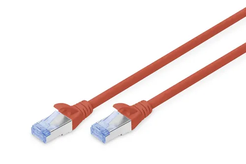 Digitus Patch-Kabel RJ-45 (M) zu RJ-45 (M) 2m CCA SF/UTP Cat 5e rot (DK-1532-020/R)
