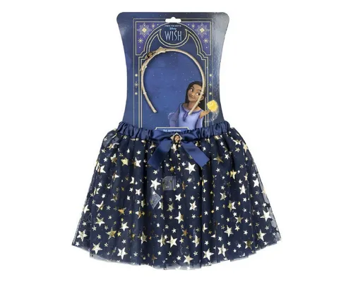 Disney Schleier Wish Tutu-Set für Kinder – 2-teilig mit niedlichem Kopfschmuck