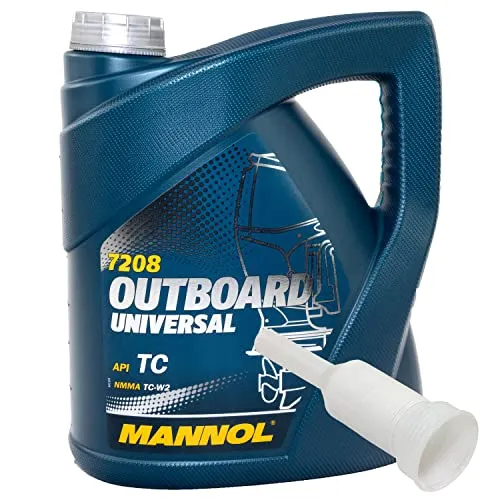 Motoröl Motor Öl Outboard Marine MANNOL API TD 4 Liter mit Ausgießer