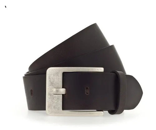 Vanzetti Ledergürtel aus Leder braun 100 - Hochwertiger Ledergürtel in dunkelbraun, ideal für stilvolle Outfits und langlebig durch 100% Leder.