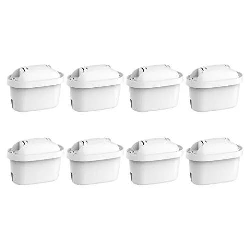 Waterdrop Filterkartuschen, Ersatz für Brita® Maxtra+® Plus, 8 Pack | Ersatz für Maxtra Pro® All-in-1 Wasserfilter, Kompatibel mit Brita® Marella® Kanne, Reduziert PFAS, TÜV SÜD, NSF Zertifiziert
