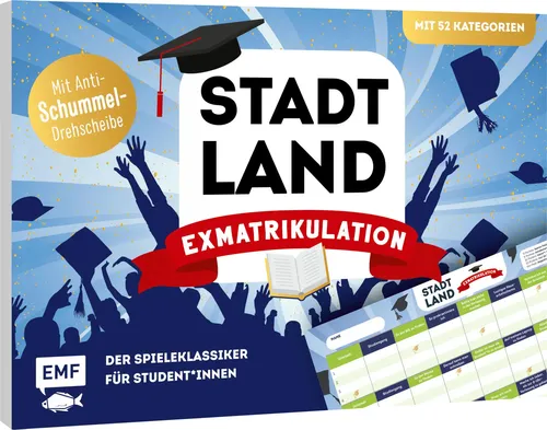 Stadt, Land, Exmatrikulation - Der Spieleklassiker für Studentinnen und...