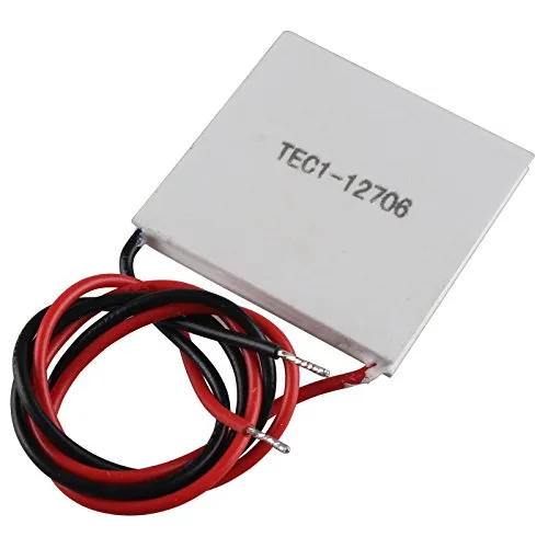 HALJIA TEC1–12706 thermoelektrisches Peltier-Platten-Modul zur Kühlung von Kühlkörpern, 12 V 60 W