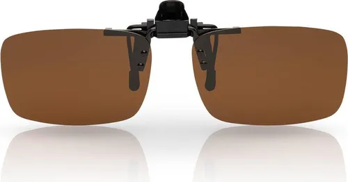 City Vision Polarisiert Sonnenbrille Brillen Aufsatz Polarized Clip On Brillen Aufsatz 30451 Braun
