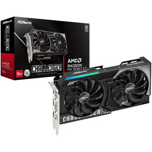 ASRock Radeon RX 9060 XT 16GB Challenger OC Grafikkarte von ASRock