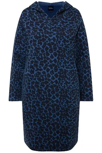 Ulla Popken Damen Sweatkleid im Leodruck von Ulla Popken