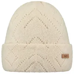 BARTS Bridgey Beanie Mütze cream - Stylische Beanie aus superweichem, dehnbarem Material mit gestricktem Muster. Ideal für kalte Tage und perfekt kombinierbar mit Bridgey Fäustlingen und Schal.