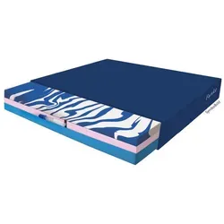 Funke Medical Sitzkissen XAIR hybrid Air-Cell Dekubitustherapie-Sitzkissen blau 40 cm x 40 cm x 8 cm