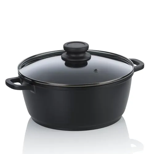 kela Fleischtopf ATURA 24 cm mit Glasdeckel