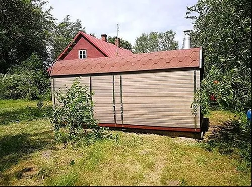 Saunakabine Holzsauna für 6 Personen – Naturholz Außensauna - Geräumige Holzsauna für 6 Personen mit elektrischer Heizung. Robuste Bauweise aus massivem Kiefernholz, ideal für den Außenbereich. Genießen Sie entspannende Stunden in Ihrer eigenen Gartensauna!