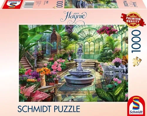 Schmidt Spiele Puzzle Viktorianisches Gewächshaus 1000 Teile