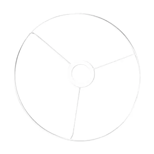 Lampenschirme Weiß von Rayher