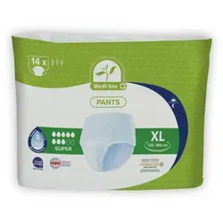 Medi-Inn Windeln Pants SUPER - Diskreter Inkontinenzschutz XL - Inkontinenzeinlagen, hohe Saugstärke und atmungsaktiv für optimalen Komfort, ideal für unauffällige Nutzung.