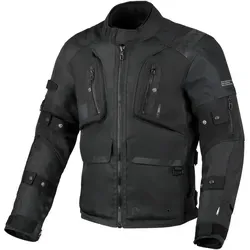 Macna Higera Solid Motorrad Textiljacke 3XL - Wasserdichte 2-lagige Motorradjacke mit herausnehmbarem Raintex ML Thermofutter und Mesh-Futter für optimalen Komfort und Schutz.