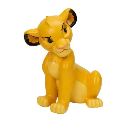 Disney Spardose 3D König der Löwen Simba – Gelb - Hübsche 3D Spardose im Simba-Design, ideal für Kinder, um spielerisch das Sparen zu lernen. Perfekt als Geschenk oder Sammlerstück! Ein echter Blickfang für jedes Zimmer!  