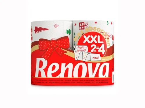 Küchenpapier 2-lagig XXL - Christmas - 2er Pack | Küchenpapier 2-lagig XXL-Rolle