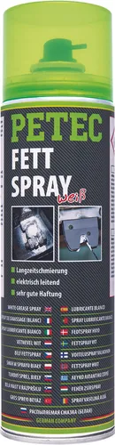 Petec Batteriepolfett FETTSPRAY, weiß 70250