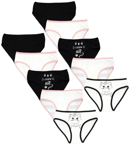 TupTam Slip TupTam Mädchen Slips mit Aufdruck 10er Pack